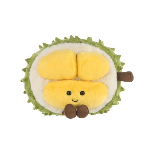 Apricot Lamb Frischer Durian Plüschtiere für Kinder, weiche niedliche Kuscheltier für Baby Mädchen und Jungen, Flauschige Durian Obst Gelb 14 cm Apricot Lamb Frischer Durian Plüschtiere für Kinder, weiche niedliche Kuscheltier für Baby Mädchen und Jungen, Flauschige Durian Obst Gelb 14 cm von Apricot Lamb