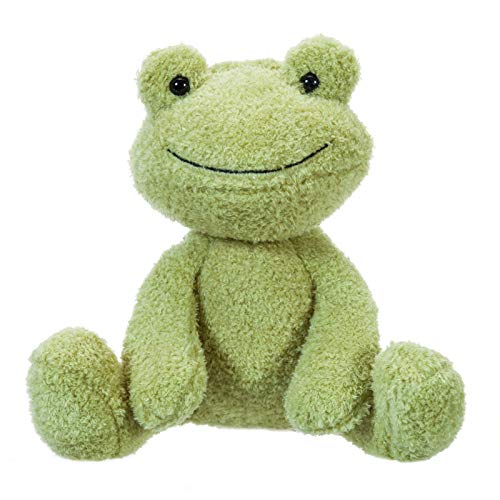 Apricot Lamb Frosch Plüschtiere für Kinder, weiche niedliche Kuscheltier für Baby Mädchen und Jungen, Flauschige Frosch Grün 18 cm von Apricot Lamb