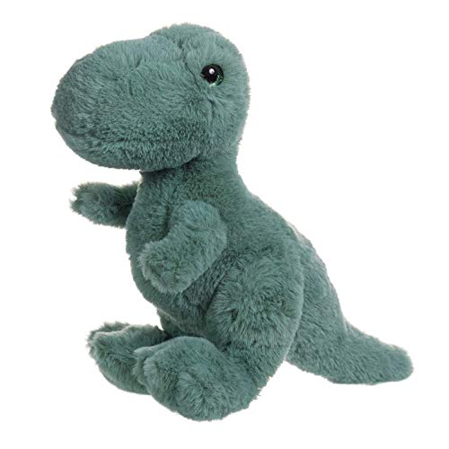 Apricot Lamb Grüner Dinosaurier Plüschtiere für Kinder, weiche niedliche Kuscheltier für Baby Mädchen und Jungen, Flauschige Grüner Dinosaurier Grün 21 cm von Apricot Lamb