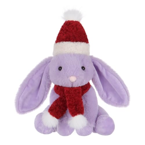 Apricot Lamb Hase Plüschtiere für Kinder, weiche niedliche Kuscheltier für Baby Mädchen und Jungen, Flauschige Weihnachten Lila Hase 20cm von Apricot Lamb