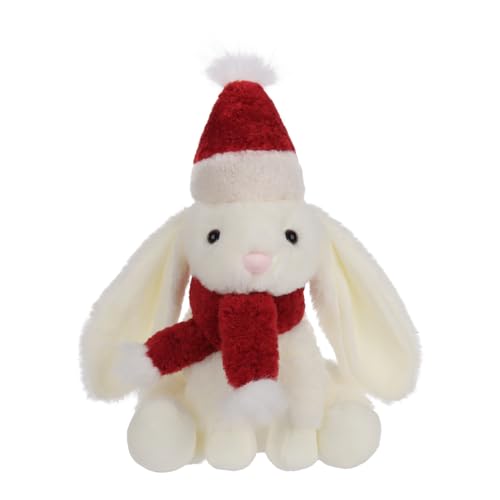 Apricot Lamb Hase Plüschtiere für Kinder, weiche niedliche Kuscheltier für Baby Mädchen und Jungen, Flauschige Weihnachten Weiß Hase 20cm von Apricot Lamb