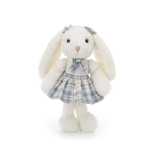 Apricot Lamb Hase im Kleid Kaninchen Plüschtiere für Kinder, weiche niedliche Kuscheltier für Baby Mädchen und Jungen, Flauschige Hase im Kleid Blau 22 cm Apricot Lamb Hase im Kleid Kaninchen Plüschtiere für Kinder, weiche niedliche Kuscheltier für Baby Mädchen und Jungen, Flauschige Hase im Kleid Blau 22 cm von Apricot Lamb
