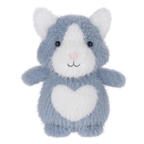 Apricot Lamb Katze Plüschtiere für Kinder, weiche niedliche Kuscheltier für Baby Mädchen und Jungen, Flauschige Katze Blau 22 cm von Apricot Lamb