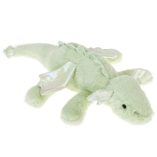 Apricot Lamb Kuscheltier Drache 35 cm Plüsch Spielzeug Plüschtier für Kinder und Baby Flauschiger Stofftier zum Spielen, Sammeln & Kuscheln Gemütliches Schmusetier Grüner Drache von Apricot Lamb