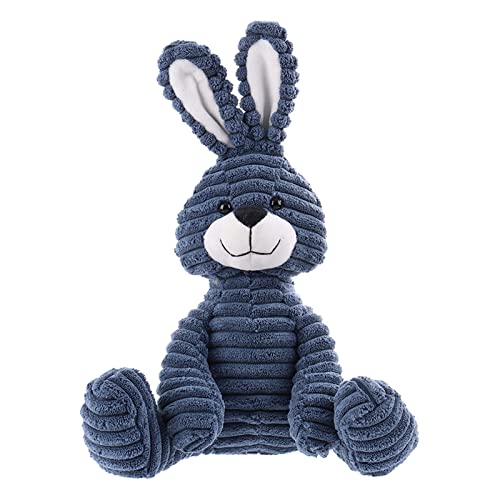 Apricot Lamb – Kuscheltier Navy blau hase 30 cm – Plüsch Spielzeug – Flauschiger Stofftier zum Spielen, Geschenk & Kuscheln – Gemütliches Schmusetier – Cord hase von Apricot Lamb