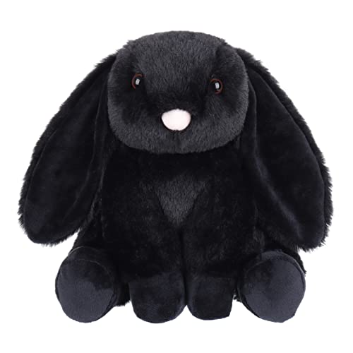 Apricot Lamb – Kuscheltier Schwarz Häschen 20 cm –Häschen Kuscheltier Häschen Plüschtier Plüsch Spielzeug weich&waschbar Geschenk für Kinder Baby Mädchen Junge von Apricot Lamb