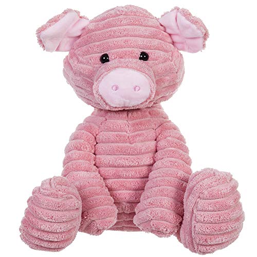 Apricot Lamb – Kuscheltier Schwein 23 cm – Plüsch Spielzeug Plüschtier für Kinder und Baby – Flauschiger Stofftier zum Spielen, Geschenk & Kuscheln – Gemütliches Schmusetier – Rosa Schwein von Apricot Lamb