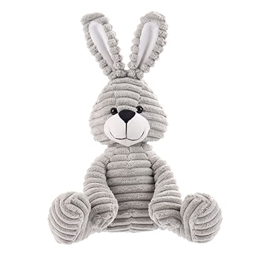 Apricot Lamb – Kuscheltier grau hase 30 cm – Plüsch Spielzeug Plüschtier für Kinder und Baby – Flauschiger Stofftier zum Spielen, Geschenk & Kuscheln – Gemütliches Schmusetier – Cord Ka von Apricot Lamb