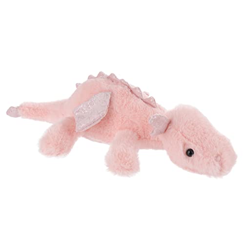 Apricot Lamb – Kuscheltier liegender Drache 35cm – Drache Plüschtier Plüsch Spielzeug weich&waschbar Geschenk für Kinder Baby Mädchen Junge(Farbe: Rosa) von Apricot Lamb