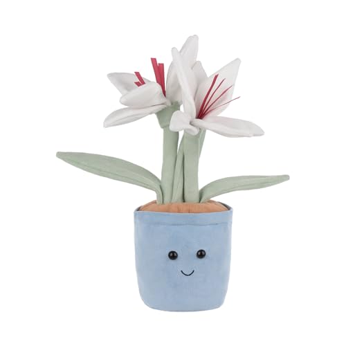 Apricot Lamb Lilie Pflanze Blume Plüschtiere für Kinder, weiche niedliche Kuscheltier für Baby Mädchen und Jungen, Flauschige Lilie Pflanze Weiß Apricot Lamb Lilie Pflanze Blume Plüschtiere für Kinder, weiche niedliche Kuscheltier für Baby Mädchen und Jungen, Flauschige Lilie Pflanze Weiß von Apricot Lamb
