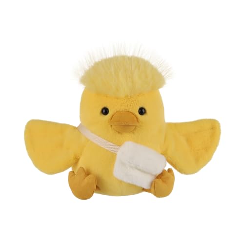 Apricot Lamb Lively Yellow Duck Plush Stuffed Animals for Kids, Soft Cute Plush Toys for Baby Girl and Boy, Fluffy Lively Yellow Duck Yellow 6.7 Inches von Apricot Lamb