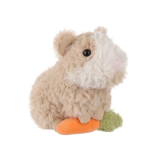 Apricot Lamb Meerschweinchen Damai Plüschtiere für Kinder, weiche niedliche Kuscheltier für Baby Mädchen und Jungen, Flauschige Meerschweinchen Braun 12 cm von Apricot Lamb