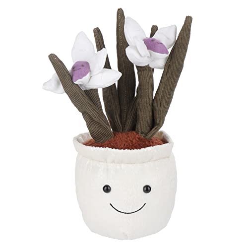 Apricot Lamb – Plüsch Pflanze Künstliche Pflanzen Orchidee 28cm Plüschtier Pflanze Puppen Spielzeug weich&waschbar Geschenk für Kinder Baby Mädchen Junge von Apricot Lamb