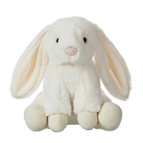 Apricot Lamb – Kuscheltier Weiß Hase 20 cm –Plüsch Spielzeug Plüschtier für Kinder und Baby–Flauschiger Stofftier zum Spielenn– Plüsch hase von Apricot Lamb