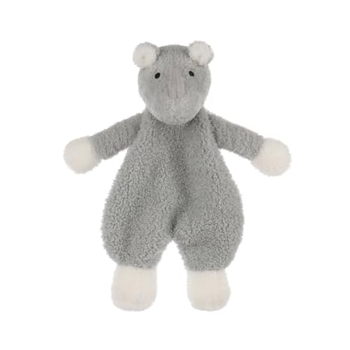 Apricot Lamb Rhino Soft Loveys für Babys, Sicherheitsdecke für Baby Junge und Mädchen, 10,3 Zoll für Säugling und Kleinkinder von Apricot Lamb