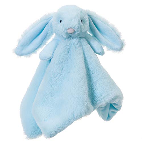 Apricot Lamb - Schlaf-gut-Blauer Hase Schmusetuch Plüsch Komfort Kuscheltier für Babys - weich & waschbar von Apricot Lamb