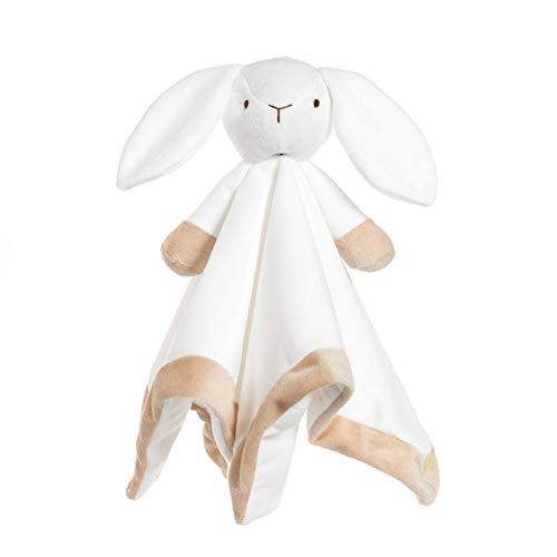 Apricot Lamb - Schlaf-gut-Hase Schmusetuch Plüsch Komfort Kuscheltier für Babys - weich & waschbar - Kaninchen 33 cm von Apricot Lamb