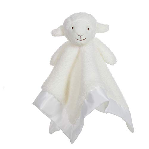 Apricot Lamb - Schlaf-gut-Lamm Schmusetuch Plüsch Komfort Kuscheltier für Babys - weich & waschbar - 33 cm von Apricot Lamb