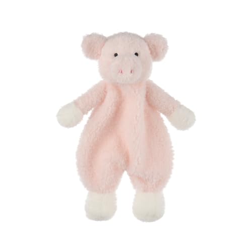 Apricot Lamb - Schlaf-gut-Schwein Schmusetuch Plüsch Komfort Kuscheltier für Babys - weich & waschbar - 25 cm von Apricot Lamb