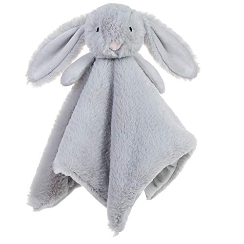 Apricot Lamb - Schlaf-gut-grau Hase Schmusetuch Plüsch Komfort Kuscheltier für Babys - weich & waschbar von Apricot Lamb