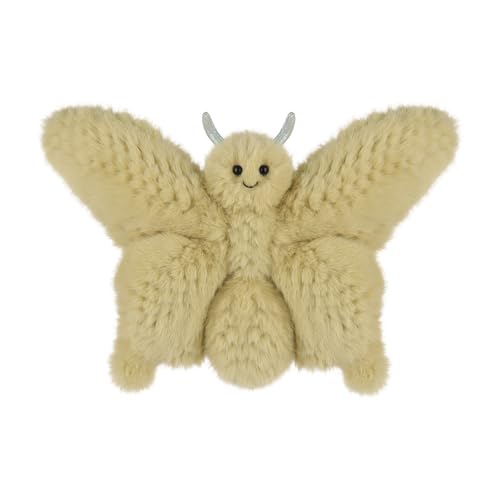 Apricot Lamb Schmetterling Insekt Plüschtiere für Kinder, weiche niedliche Kuscheltier für Baby Mädchen und Jungen, Flauschige Schmetterling Grün 24 cm von Apricot Lamb