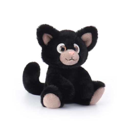 Apricot Lamb Schwarze Katze Kris Plüschtiere für Kinder, weiche niedliche Kuscheltier für Baby Mädchen und Jungen, Flauschige Schwarze Katze Kris Schwarz 20 cm Apricot Lamb Schwarze Katze Kris Plüschtiere für Kinder, weiche niedliche Kuscheltier für Baby Mädchen und Jungen, Flauschige Schwarze Katze Kris Schwarz 20 cm von Apricot Lamb