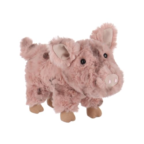 Apricot Lamb Schwein Plüschtiere für Kinder, weiche niedliche Kuscheltier für Baby Mädchen und Jungen, Flauschige Schwein Rosa 19 cm von Apricot Lamb