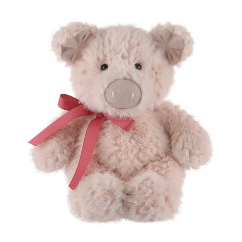 Apricot Lamb Schwein Plüschtiere für Kinder, weiche niedliche Kuscheltier für Baby Mädchen und Jungen, Flauschige Schwein Rosa 20 cm von Apricot Lamb