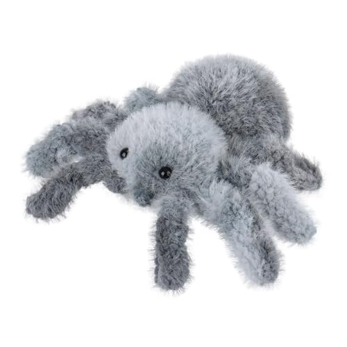 Apricot Lamb Spinne Plüschtiere für Kinder, weiche niedliche Kuscheltier für Baby Mädchen und Jungen, Flauschige Halloween Spinne Blau 24 cm von Apricot Lamb