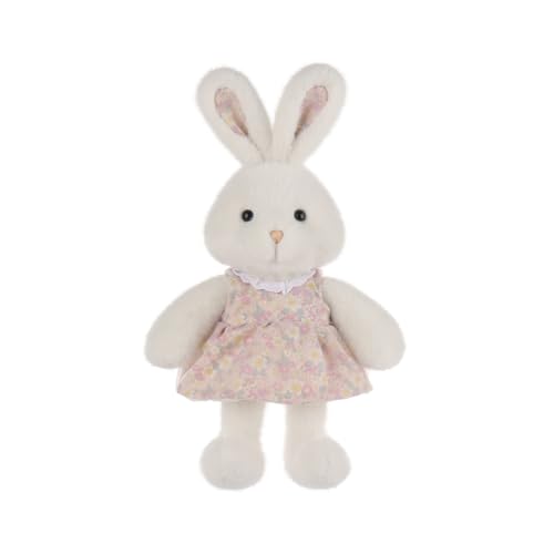 Apricot Lamb Süßer Hase Plüschtiere für Kinder, weiche niedliche Kuscheltier für Baby Mädchen und Jungen, Flauschige Hase Kaninchen Weiß 29 cm von Apricot Lamb