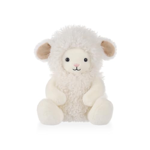 Apricot Lamb Tapferes Lamm Schaf Plüschtiere für Kinder, weiche niedliche Kuscheltier für Baby Mädchen und Jungen, Flauschige Tapferes Lamm Weiß 20 cm Apricot Lamb Tapferes Lamm Schaf Plüschtiere für Kinder, weiche niedliche Kuscheltier für Baby Mädchen und Jungen, Flauschige Tapferes Lamm Weiß 20 cm von Apricot Lamb