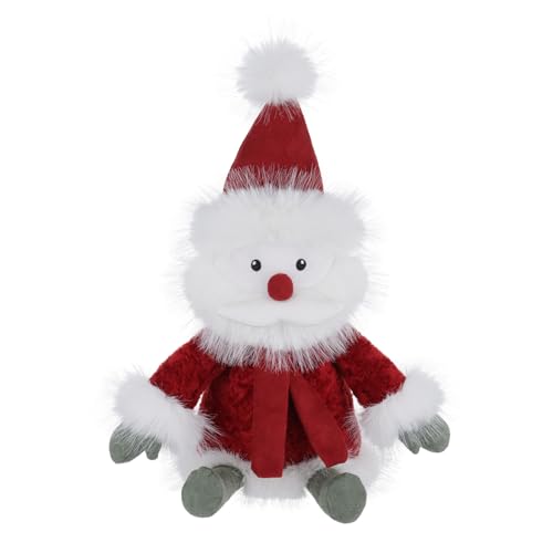 Apricot Lamb Weihnachtsmann Plüschtiere für Kinder, weiche niedliche Kuscheltier für Baby Mädchen und Jungen, Flauschige Weihnachten Weihnachtsmann 35cm von Apricot Lamb