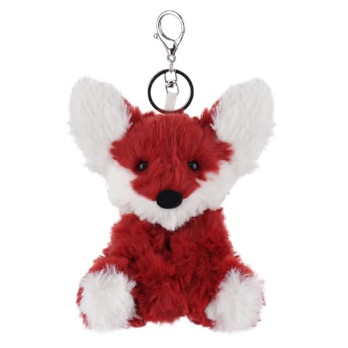 Apricot Lamb –key-red fox – Fuchs rot Plüsch Schlüsselanhänger – Schlüsselanhänger Glücksbringer,Geschenke Freundin oder Freund,Geschenk zum Führerschein, Frauen,Mädchen von Apricot Lamb