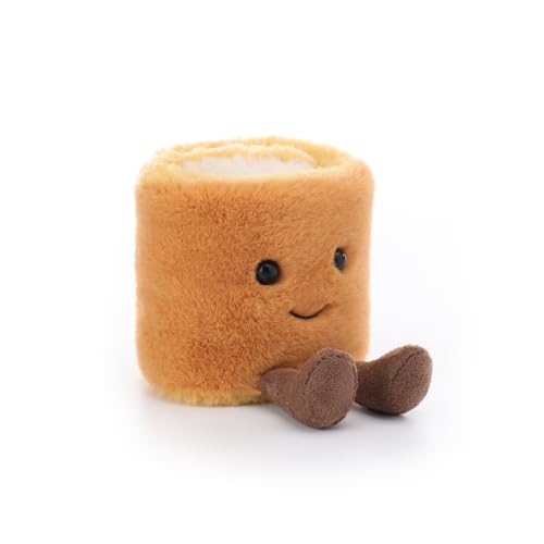 Apricot Lamb köstliche Swiss Roll Essen Plüschtiere für Kinder, weiche niedliche Kuscheltier für Baby Mädchen und Jungen, Flauschige köstliche Swiss Roll Braun 8 cm Apricot Lamb köstliche Swiss Roll Essen Plüschtiere für Kinder, weiche niedliche Kuscheltier für Baby Mädchen und Jungen, Flauschige köstliche Swiss Roll Braun 8 cm von Apricot Lamb