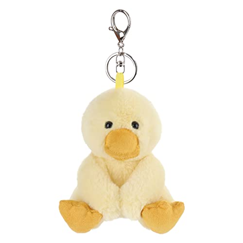 Apricot lambPlüsch Schlüsselanhänger Ente 14cm Glücksbringer,Geschenke Freundin oder Freund,Auto schlüsselanhänger,Geschenk zum Führerschein, Frauen,Mädchen, Kinder von Apricot Lamb