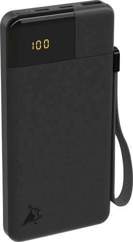 Aqiila Powerbird B10B Powerbank 10000 mAh LiPo USB-A, USB-C® Schwarz von Aqiila