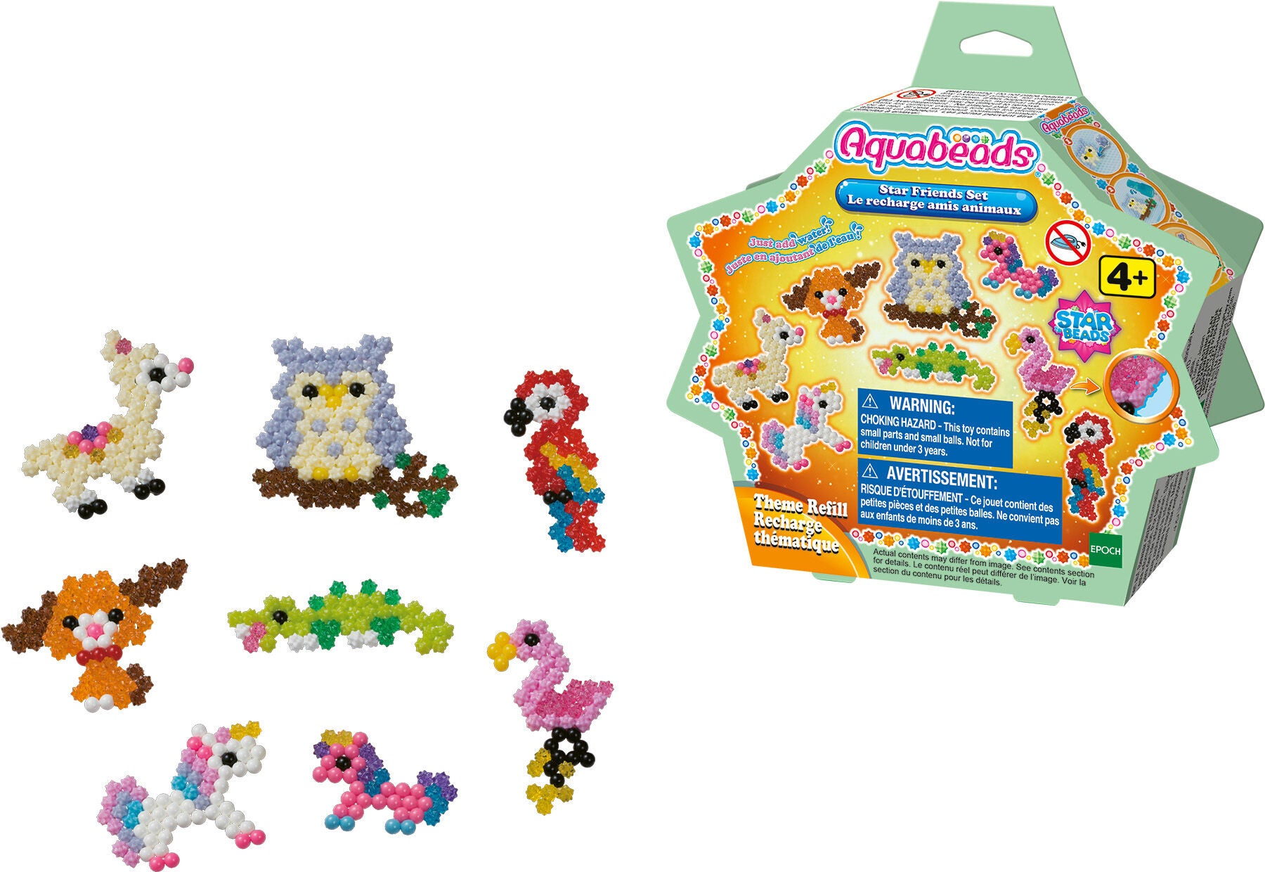 AquaBeads Perlenset Pelzige Freunde von AquaBeads