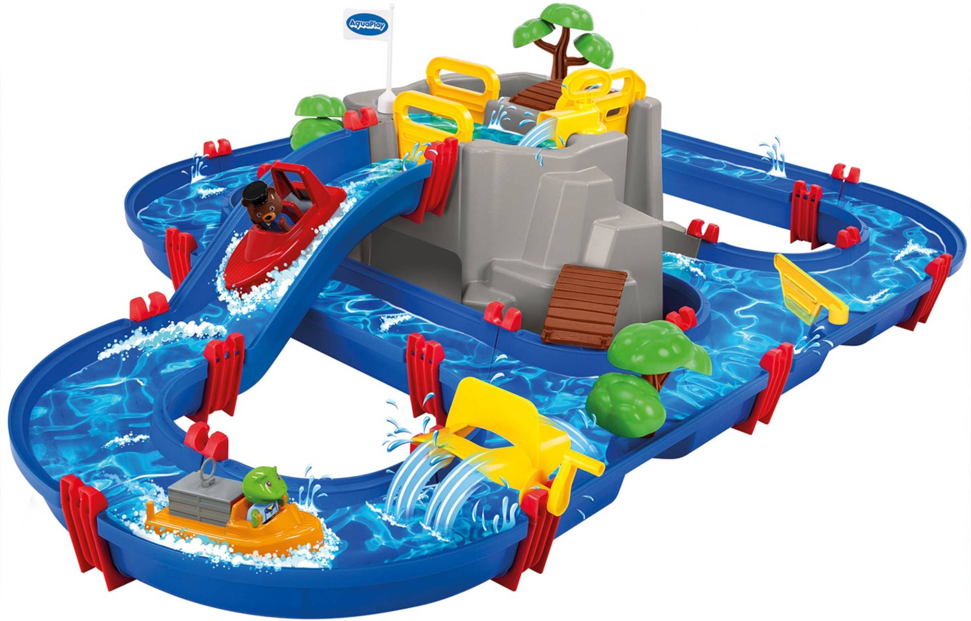 AquaPlay Mountain Lake Vier Spielstationen von AquaPlay