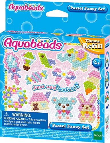 Aquabeads 31361 Pastell Fantasie Set - Bastelset Themen Nachfüllset, 13.97 x 3.05 x 18.03 cm Bunt von Aquabeads