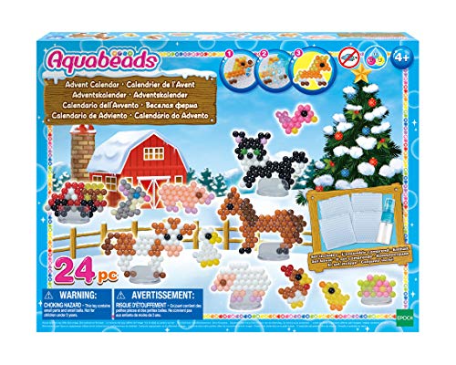 Aquabeads 31367 Adventskalender Bauernhof - Bastelset von Aquabeads