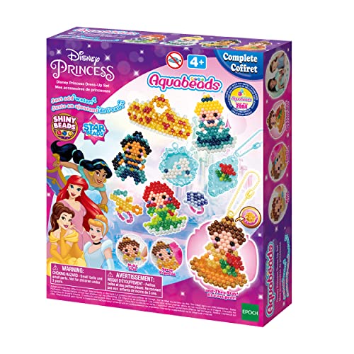 Aquabeads 31997 Disney Prinzessinnen Schmuckset - Bastelset von Aquabeads