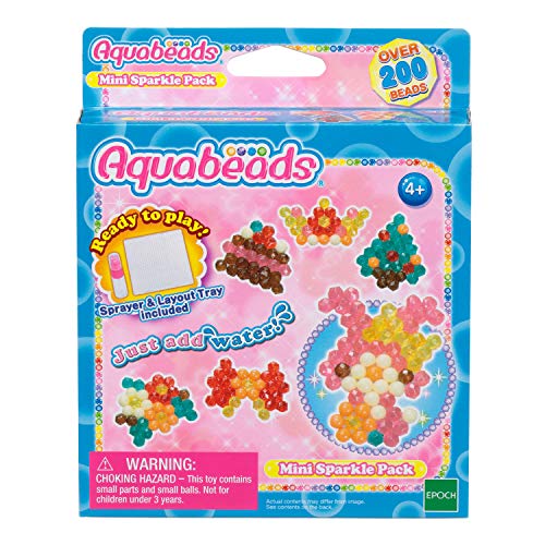 Aquabeads 32758 Mini Glitzerspielset - Bastelset, AB32758, glitzernde perlen. von Aquabeads