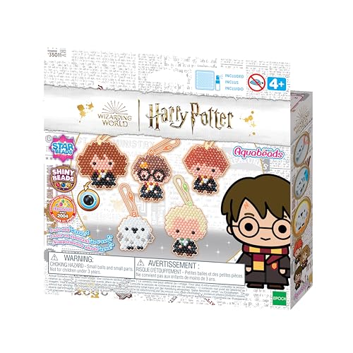 Aquabeads 35011 Harry Potter Schlüsselanhänger-Bastelset, mehrfarbig von Aquabeads