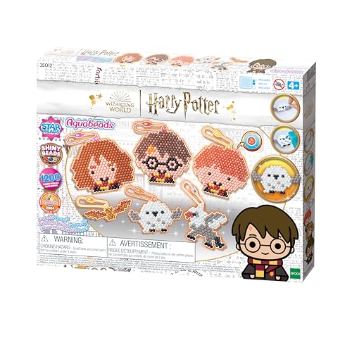 Aquabeads 35012 Harry Potter Creations Kit – Kunst & Handwerk Perlen Aktivitätsspielzeug von Aquabeads