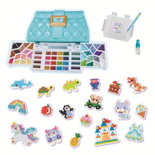 Aquabeads - 35114 Designer Handtasche Bastelset, Wasserperlen Bastelset für Kinder ab 4 Jahren, kindersicher, kein Bügeln oder Kleben erforderlich Aquabeads - 35114 Designer Handtasche Bastelset, Wasserperlen Bastelset für Kinder ab 4 Jahren, kindersicher, kein Bügeln oder Kleben erforderlich von Aquabeads