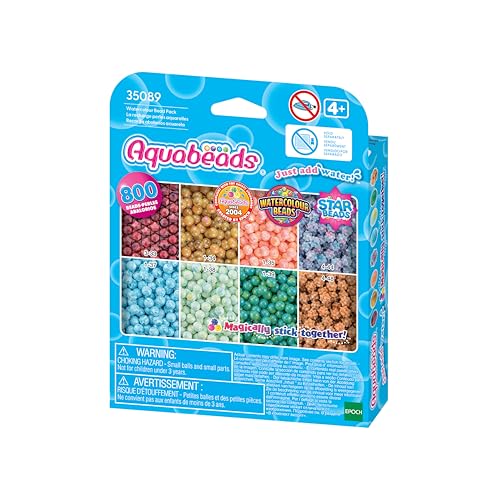 Aquabeads - La recharge perles aquarelles - Kit de loisirs créatifs - Activité manuelle enfants en toute autonomie - Recharge de perles qui collent avec de l'eau - Jouet enfant 4 ans et + - 35089 von Aquabeads