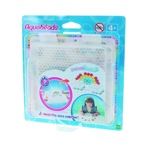 Aquabeads - Le pop up tray - Kit de loisirs créatifs - Activité manuelle enfants en toute autonomie - Accessoire pour perles qui collent avec de l'eau - Jouet enfant 4 ans et + - 35088 von Aquabeads