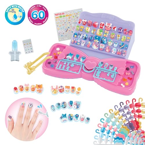 Aquabeads, Nagelstudio Starter Set, 35027, Wasserperlen, Fingernägelset, Bastelset für Kinder ab 4 Jahren, ohne Bügeln oder Kleben von Aquabeads