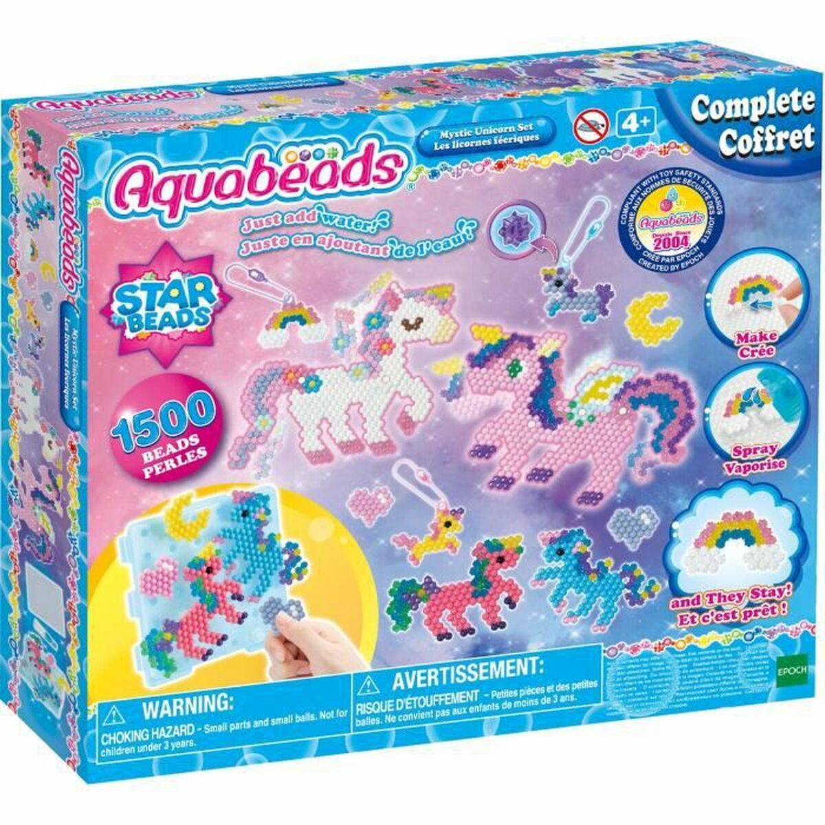Perlen Aquabeads Fairy Unicorns 1500 Stücke Perlen Aquabeads Fairy Unicorns 1500 Stücke von Aquabeads