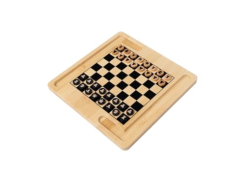 Schach und Damen Bamboo FCS 100% von Aquamarine Games